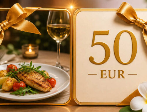 2 BONUSY k&nbsp;vašemu pobytu: získejte 50 EUR poukaz i&nbsp;oběd zdarma