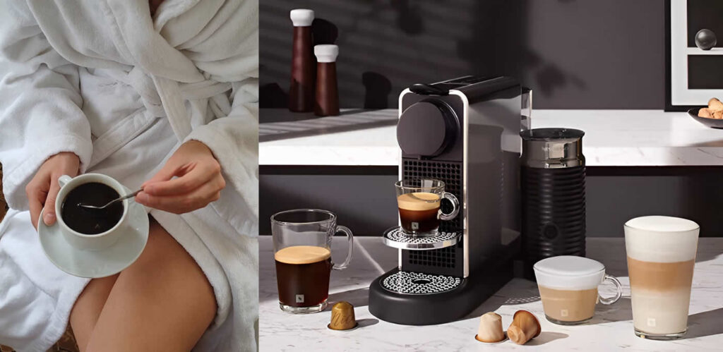 Роскошное начало дня: кофе в номере