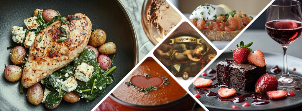 Меню на День святого Валентина 2025